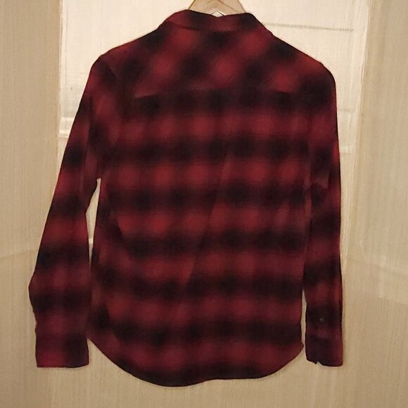 Montfort Red Black Buffalo Check Flannel Large - Picture 2 of 5